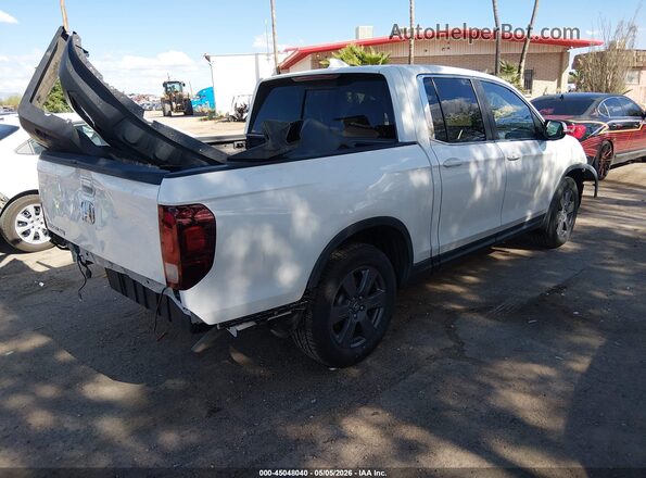 5FPYK2F59LB000653 2020 HONDA RIDGELINE Белый Задняя правая четверть