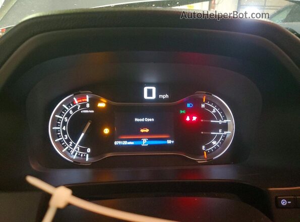 5FPYK3F12LB028555 2020 HONDA RIDGELINE Silver Вид щитка приладів