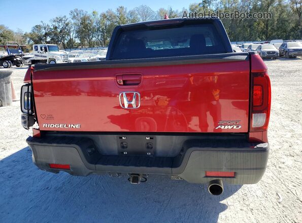 5FPYK3F12MB003527 2021 HONDA RIDGELINE Red 