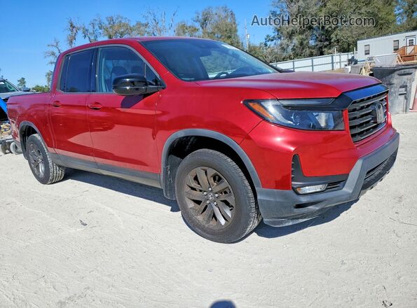5FPYK3F12MB003527 2021 HONDA RIDGELINE Red 