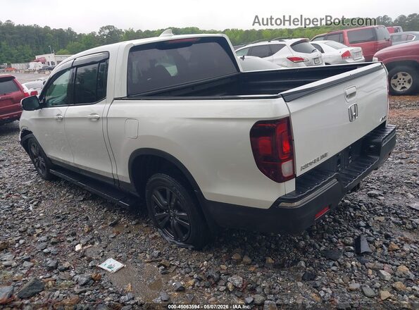 5FPYK3F14KB045145 2019 HONDA RIDGELINE Белый Задняя левая четверть