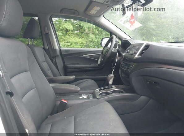 5FPYK3F14KB045145 2019 HONDA RIDGELINE Белый Вид салона спереди