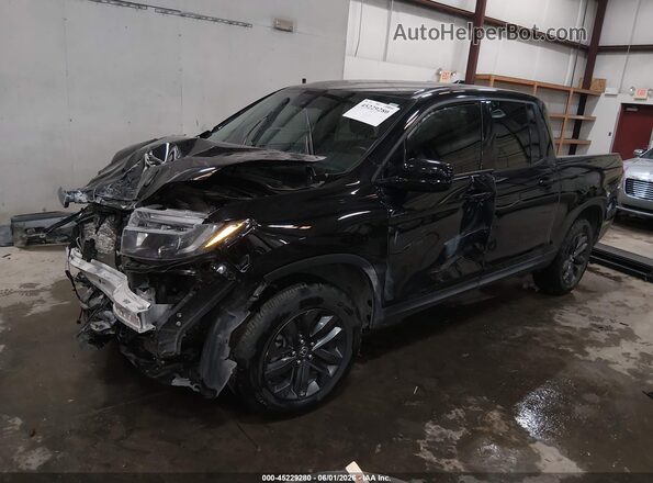 5FPYK3F15RB029515 2024 HONDA RIDGELINE Черный Передняя левая четверть
