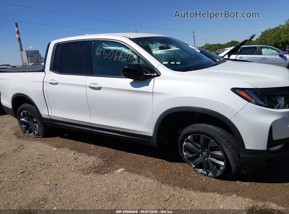 5FPYK3F16PB044182 2023 HONDA RIDGELINE White Դիմացի տեսք