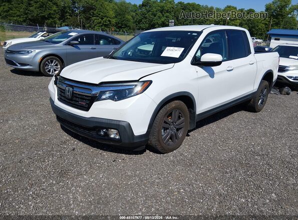 5FPYK3F1XLB027802 2020 HONDA RIDGELINE White Передня ліва чверть