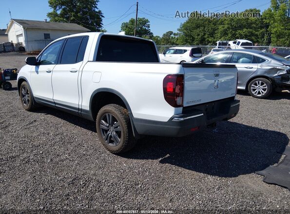 5FPYK3F1XLB027802 2020 HONDA RIDGELINE White Задня ліва чверть