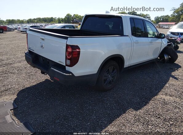 5FPYK3F1XLB027802 2020 HONDA RIDGELINE White Задня права чверть