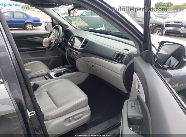 5FPYK3F50LB015628 2020 HONDA RIDGELINE Gray წინა სალონის ხედი