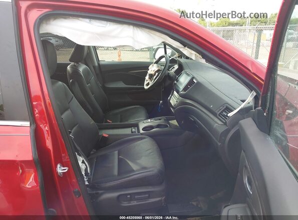 5FPYK3F50NB030312 2022 HONDA RIDGELINE Red წინა სალონის ხედი