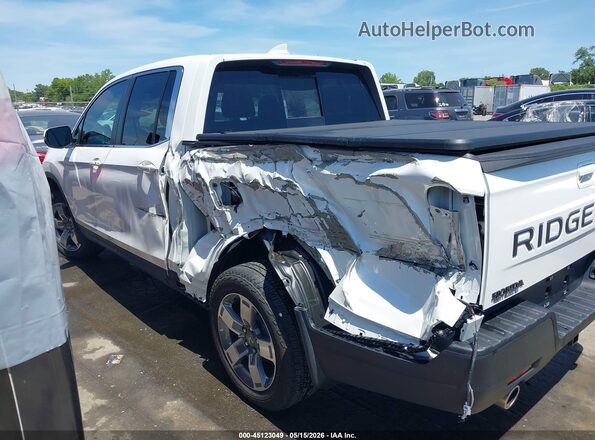 5FPYK3F50SB023954 2025 HONDA RIDGELINE White Դիմացի տեսք