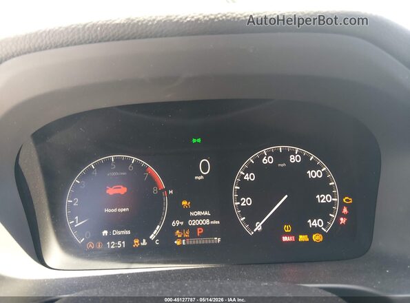 5FPYK3F50SB036607 2025 HONDA RIDGELINE Gray Vista de los asientos traseros
