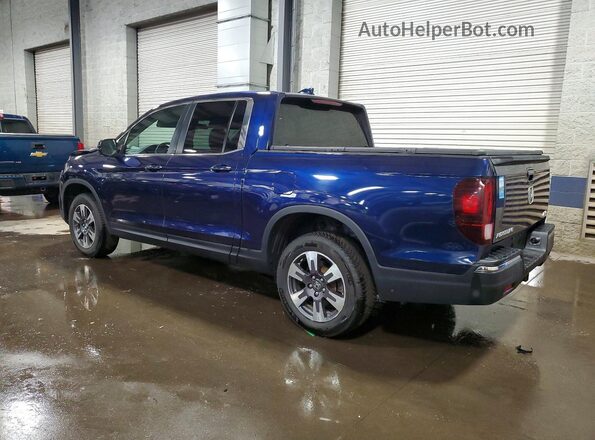 5FPYK3F51JB001475 2018 HONDA RIDGELINE Blue 