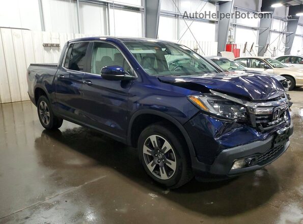 5FPYK3F51JB001475 2018 HONDA RIDGELINE Blue 