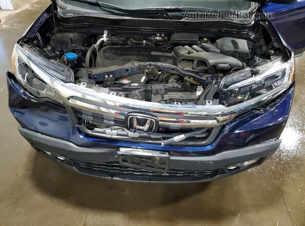 5FPYK3F51JB001475 2018 HONDA RIDGELINE Blue 