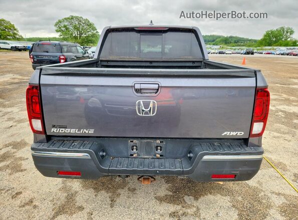 5FPYK3F51LB031224 2020 HONDA RIDGELINE Gray Вид ззаду