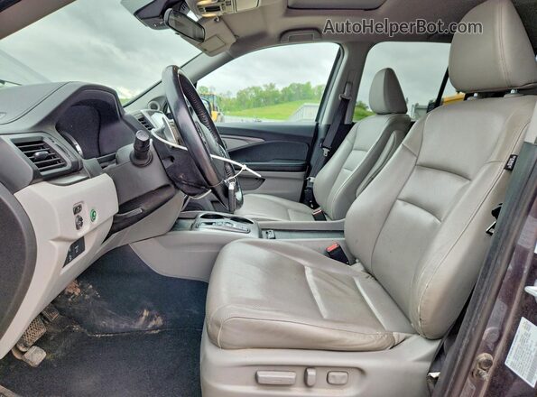 5FPYK3F51LB031224 2020 HONDA RIDGELINE Gray Вид салону спереду