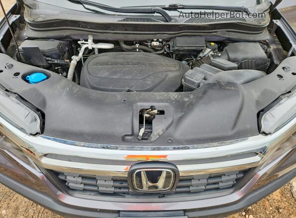 5FPYK3F51LB031224 2020 HONDA RIDGELINE Gray Вид задньої частини салону