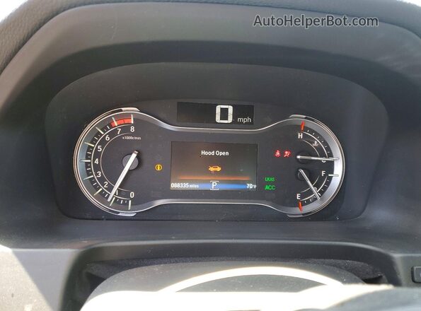 5FPYK3F52LB013492 2020 HONDA RIDGELINE White Widok zestawu wskaźników