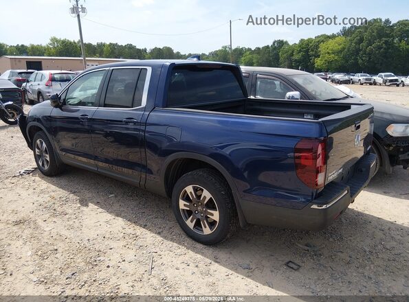 5FPYK3F54JB015418 2018 HONDA RIDGELINE Navy Rear left