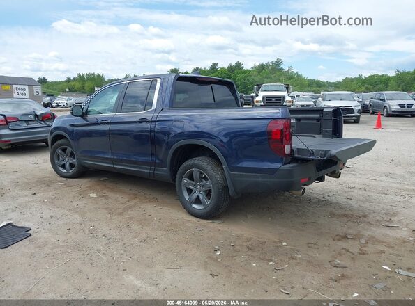 5FPYK3F54NB030801 2022 HONDA RIDGELINE Blue Հետևի ձախ