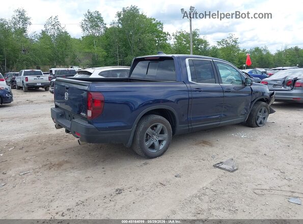 5FPYK3F54NB030801 2022 HONDA RIDGELINE Blue Հետևի աջ