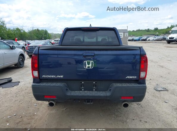 5FPYK3F54NB030801 2022 HONDA RIDGELINE Blue 