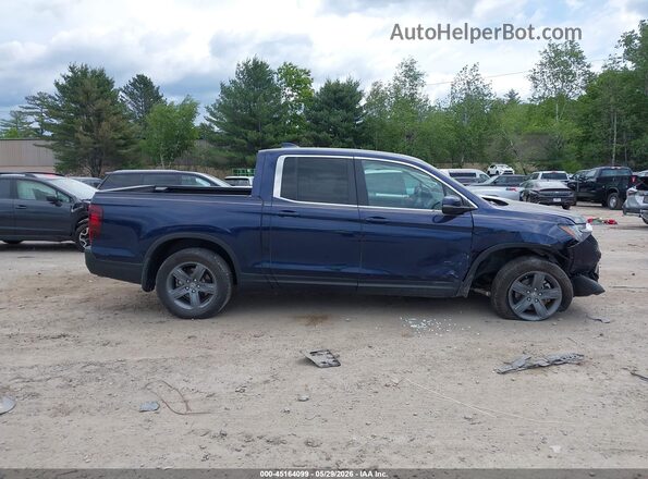 5FPYK3F54NB030801 2022 HONDA RIDGELINE Blue Սալոնի հետևի տեսք