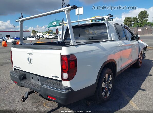 5FPYK3F55KB001111 2019 HONDA RIDGELINE White Задня права чверть