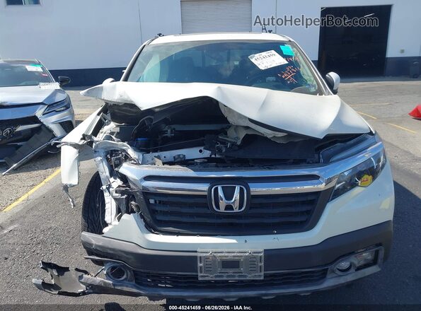 5FPYK3F55KB001111 2019 HONDA RIDGELINE White Вид щитка приладів