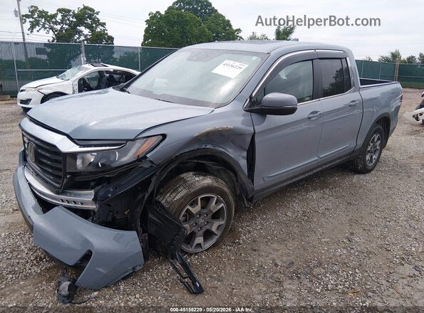 5FPYK3F57PB065237 2023 HONDA RIDGELINE Light Blue Front left