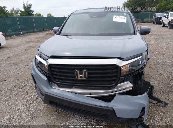 5FPYK3F57PB065237 2023 HONDA RIDGELINE Light Blue Instrument cluster view