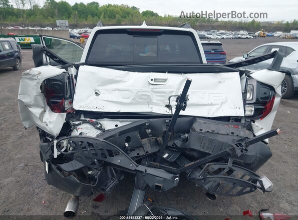5FPYK3F58SB000907 2025 HONDA RIDGELINE White წინა ხედი