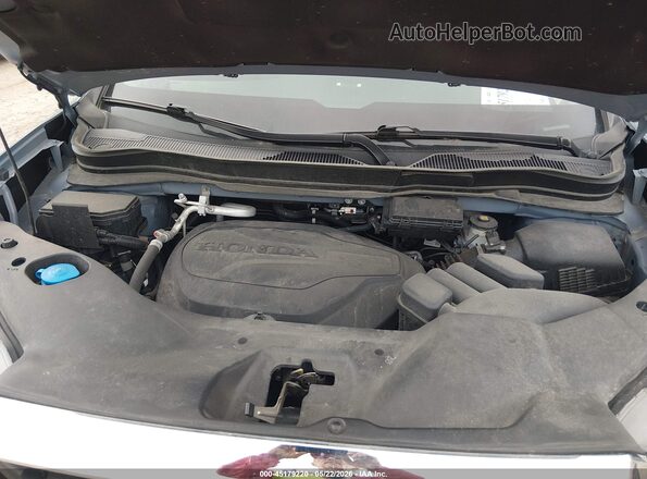 5FPYK3F59RB001896 2024 HONDA RIDGELINE Light Blue Вид ззаду
