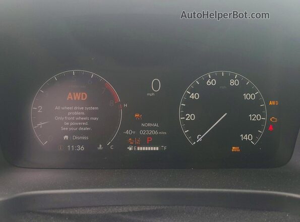 5FPYK3F65SB000582 2025 HONDA RIDGELINE Серебряный Вид щитка приборов