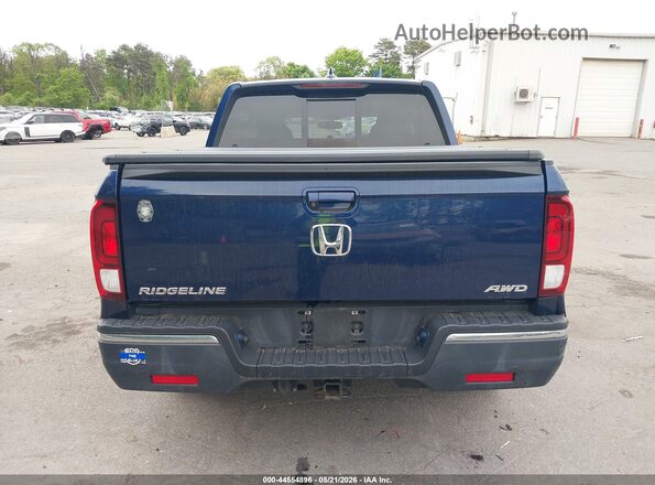 5FPYK3F6XKB027843 2019 HONDA RIDGELINE Dark Blue 