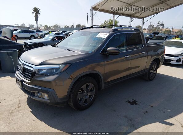 5FPYK3F70LB009166 2020 HONDA RIDGELINE Gray Front left