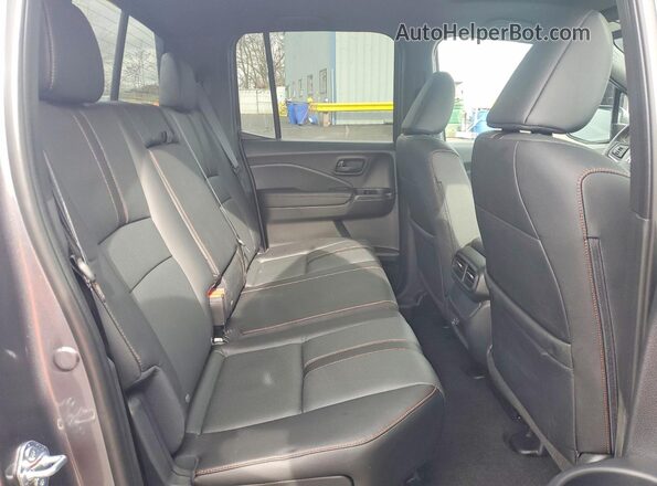 5FPYK3F70SB036656 2025 HONDA RIDGELINE Gray Rear seats view