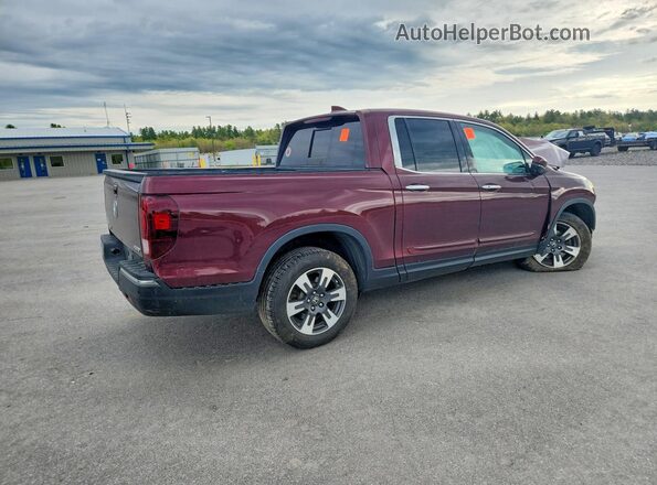 5FPYK3F72JB011465 2018 HONDA RIDGELINE Maroon 