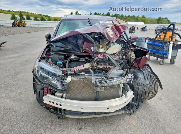5FPYK3F72JB011465 2018 HONDA RIDGELINE Maroon 