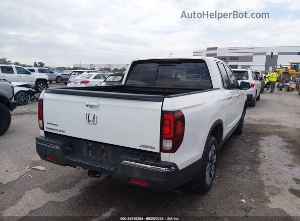 5FPYK3F72KB012925 2019 HONDA RIDGELINE White Задня права чверть