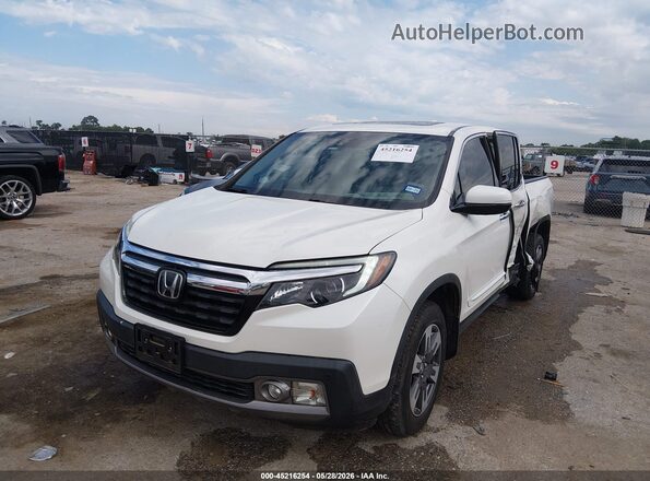 5FPYK3F72KB012925 2019 HONDA RIDGELINE White Передня ліва чверть