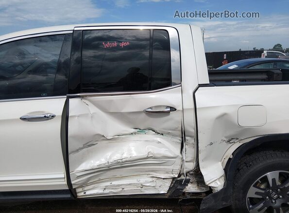 5FPYK3F72KB012925 2019 HONDA RIDGELINE White Вид спереду