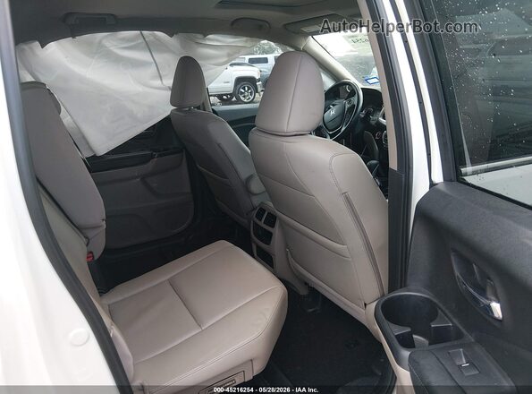 5FPYK3F72KB012925 2019 HONDA RIDGELINE White Вид наклейки з VIN-кодом