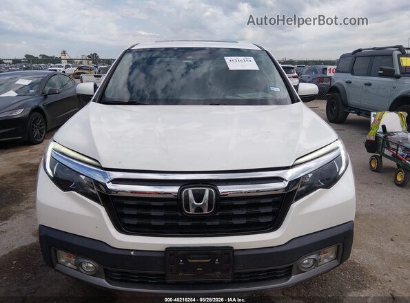 5FPYK3F72KB012925 2019 HONDA RIDGELINE White Вид щитка приладів