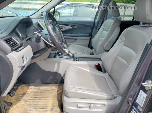 5FPYK3F72LB001425 2020 HONDA RIDGELINE Gray Widok wnętrza z przodu