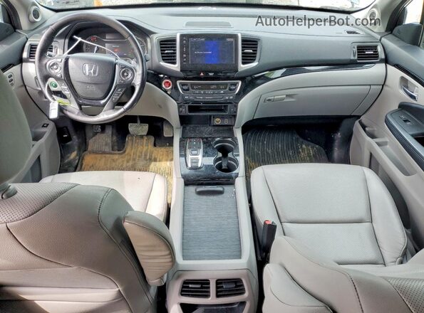5FPYK3F72LB001425 2020 HONDA RIDGELINE Gray Widok deski rozdzielczej