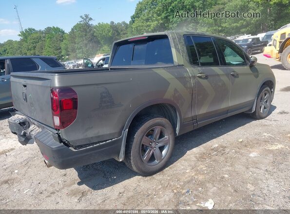 5FPYK3F72NB004067 2022 HONDA RIDGELINE Green Tył prawy