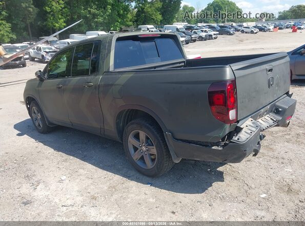 5FPYK3F72NB004067 2022 HONDA RIDGELINE Green Tył lewy