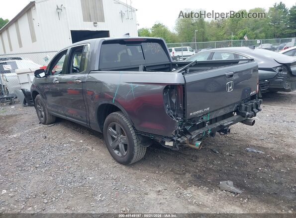 5FPYK3F75MB016955 2021 HONDA RIDGELINE Gray Tył lewy