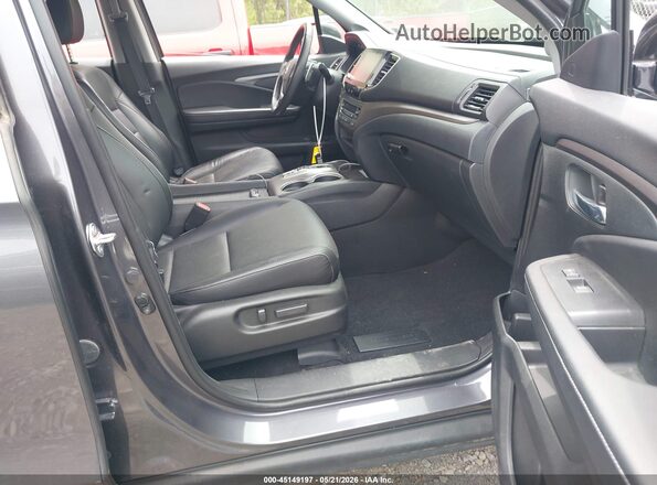 5FPYK3F75MB016955 2021 HONDA RIDGELINE Gray Widok wnętrza z przodu